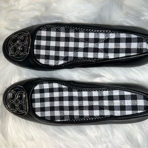 Kelly and Katie Hitoshi Medllion Ballet Flat